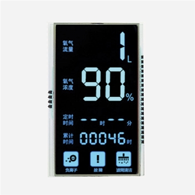 鱼跃制氧机显示屏 LCD液晶屏 BTN显示屏 VA彩屏 显示屏厂家 可开模定制