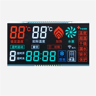 热水器显示屏 LCD液晶屏 BTN彩屏 显示屏厂家定制