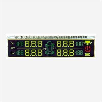 DFSTN customized color segment code display