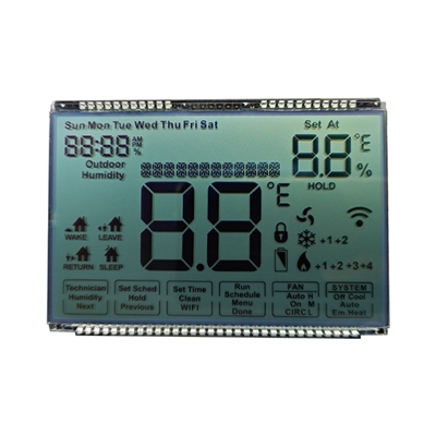 温控器显示屏 FSTN液晶屏 LCD显示屏 显示屏厂家直销